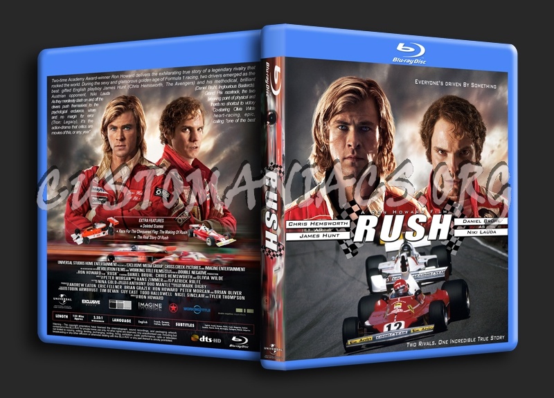 Rush (2014) blu-ray cover