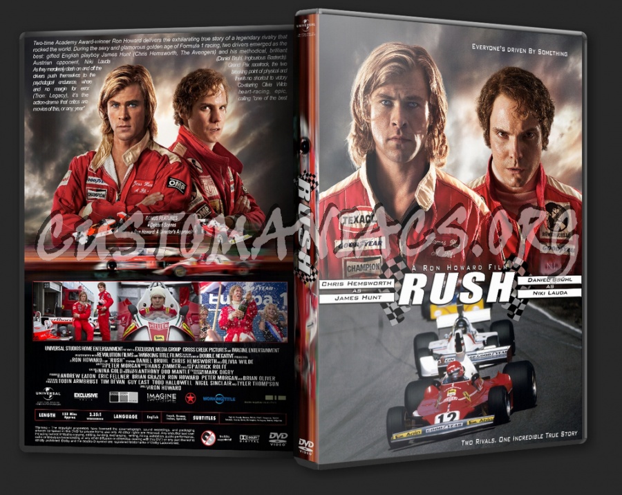 Rush (2014) dvd cover