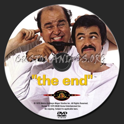 The End dvd label