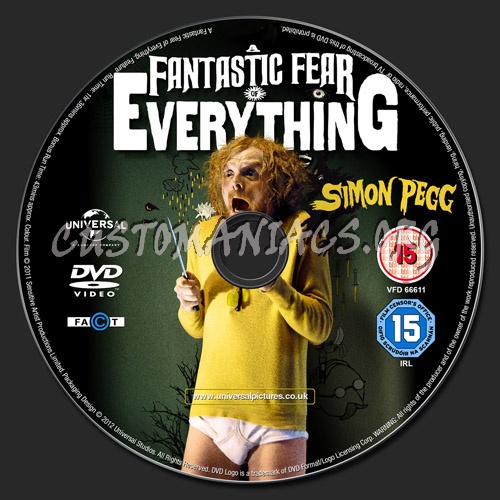 A Fantastic Fear of Everything dvd label