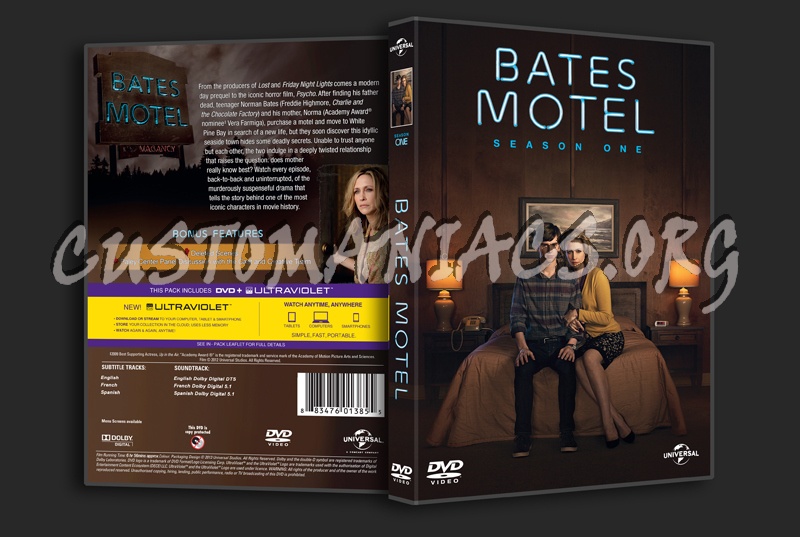 Bates Motel Season 1 dvd cover