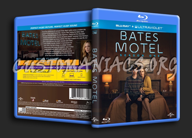 Bates Motel Season 1 blu-ray cover