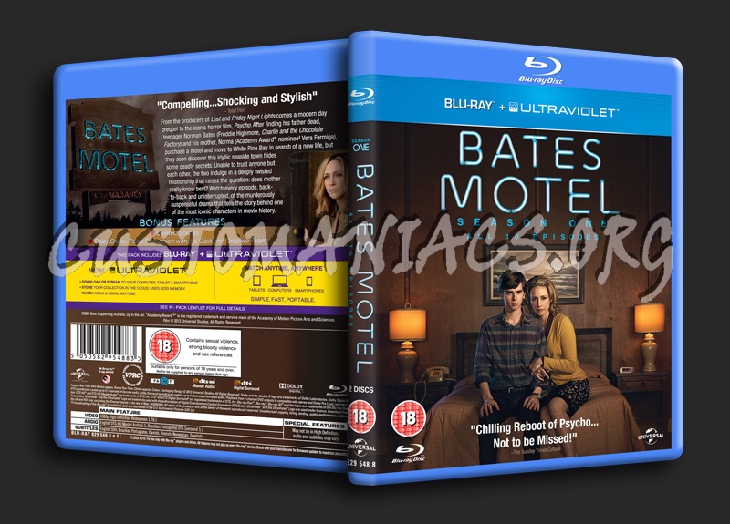 Bates Motel Season 1 blu-ray cover