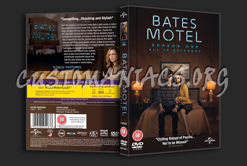 Bates Motel Season 1 dvd cover