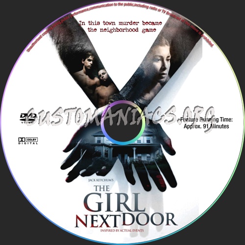 The Girl Next Door dvd label