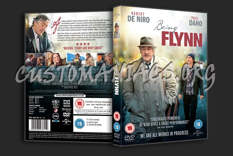 Being Flynn dvd cover