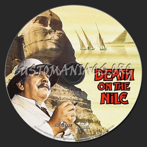 Death on the Nile blu-ray label