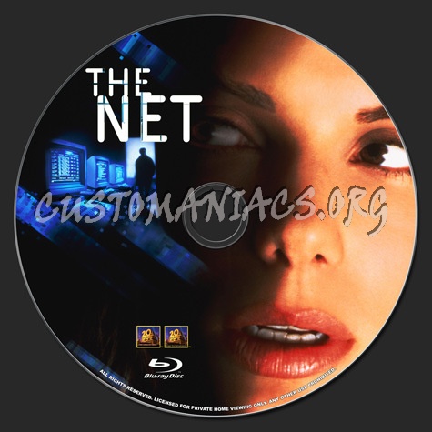 The Net blu-ray label