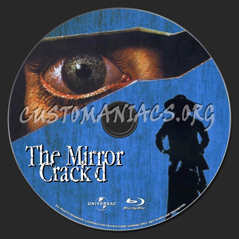 Agatha Christie's The Mirror Crack'd blu-ray label