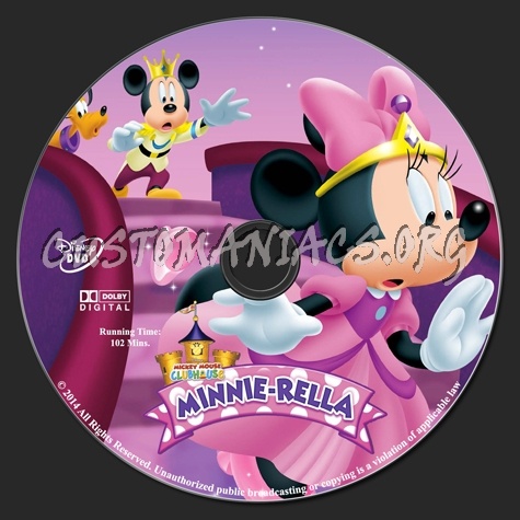 Mickey Mouse Clubhouse: Minnie-Rella dvd label - DVD Covers & Labels by ...