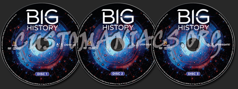 Big History dvd label