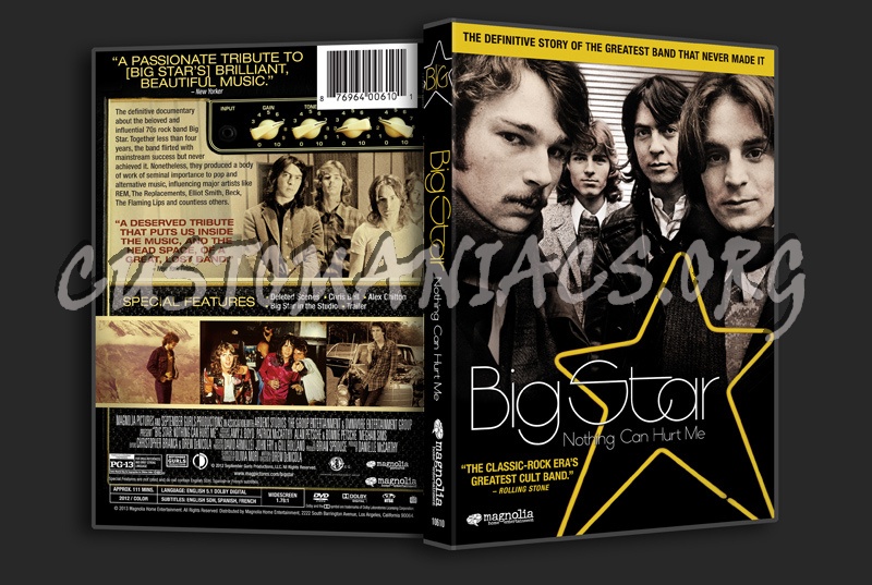 Big Star Nothing Can Hurt Me dvd cover