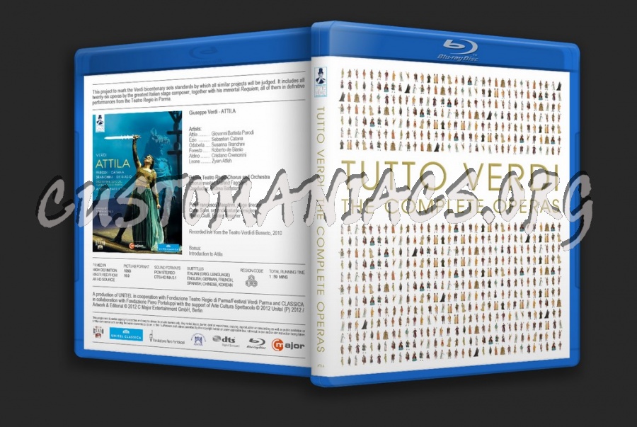 Tutto Verdi The complete Operas_Attila Vol1 blu-ray cover