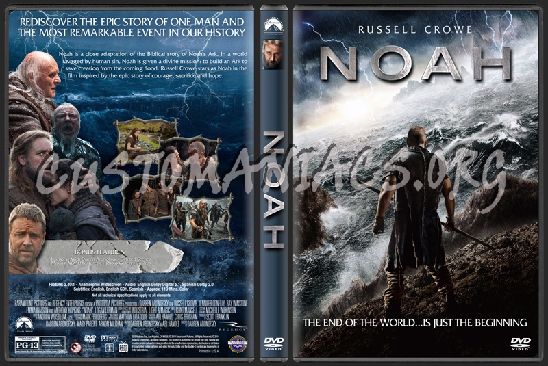 Noah (2014) dvd cover