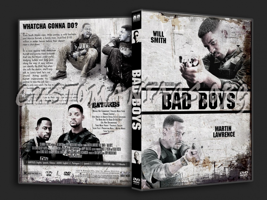 Bad Boys dvd cover