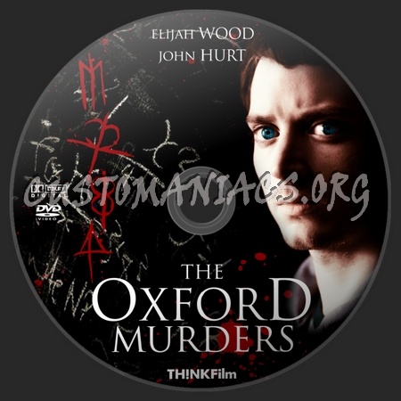 The Oxford Murders dvd label