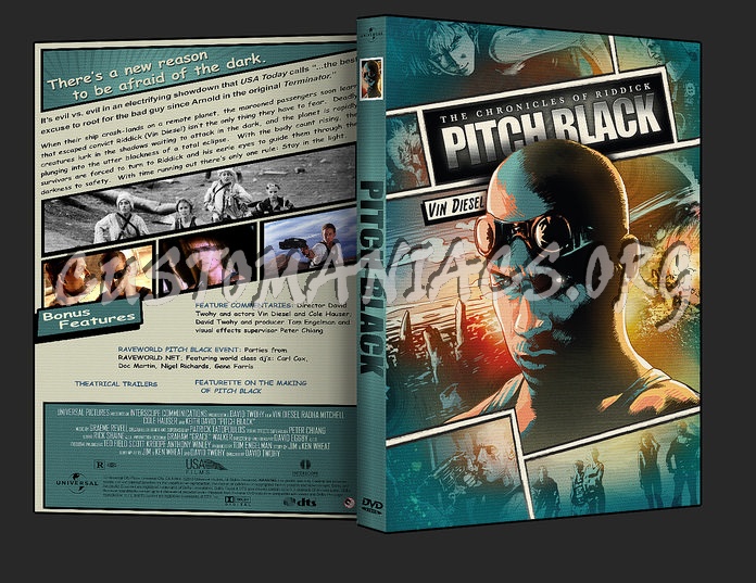Pitch Black dvd cover