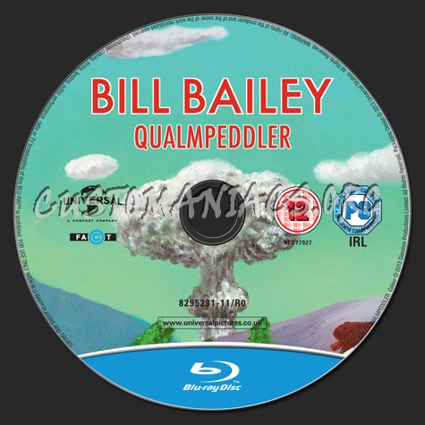 Bill Bailey Qualmpeddler blu-ray label