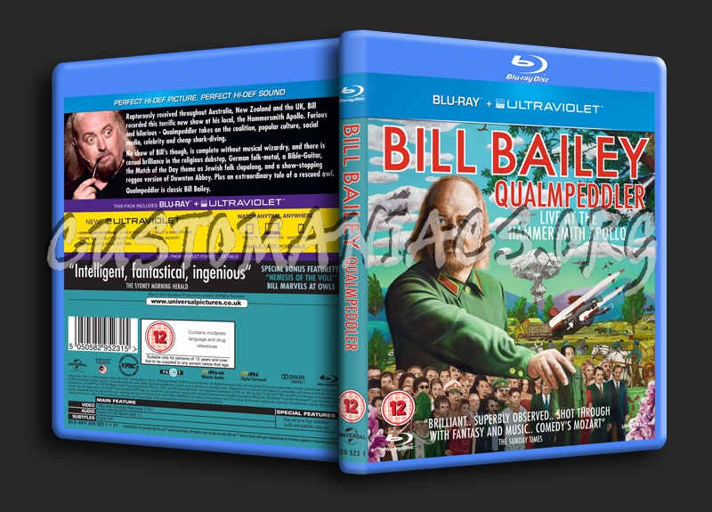 Bill Bailey Qualmpeddler blu-ray cover