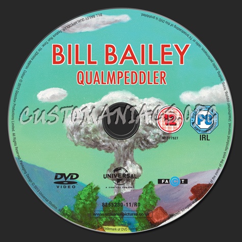 Bill Bailey Qualmpeddler dvd label