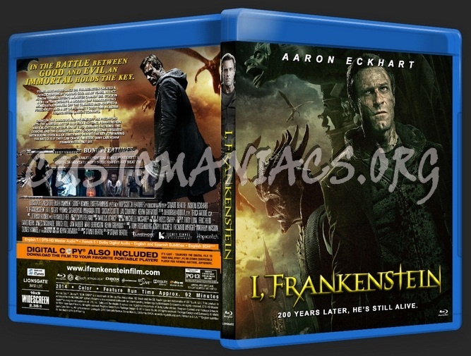 I, Frankenstein blu-ray cover