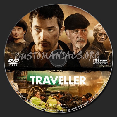 Traveller dvd label