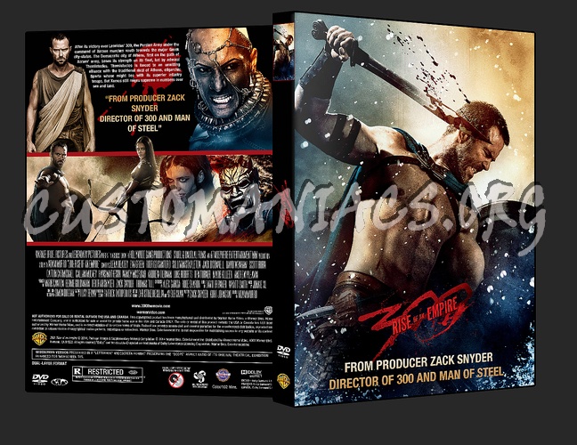 300: Rise of an Empire dvd cover