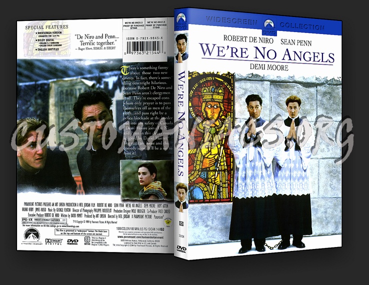 We're No Angels dvd cover