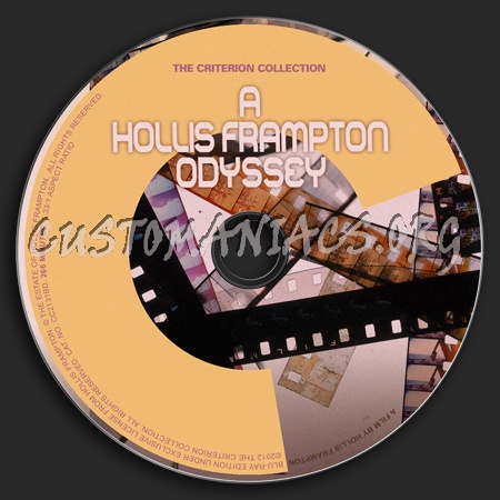 607 - A Hollis Frampton Odyssey dvd label