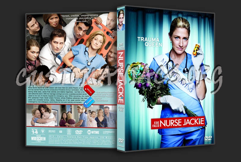 Nurse Jackie - Season 5 dvd cover