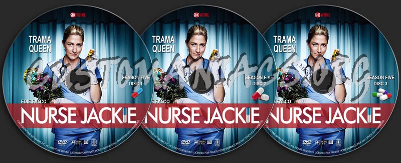 Nurse Jackie - Season 5 dvd label