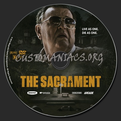 The Sacrament dvd label