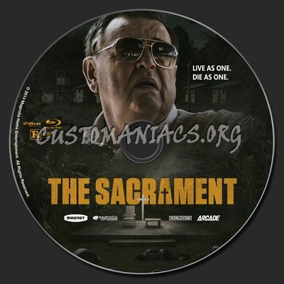 The Sacrament blu-ray label