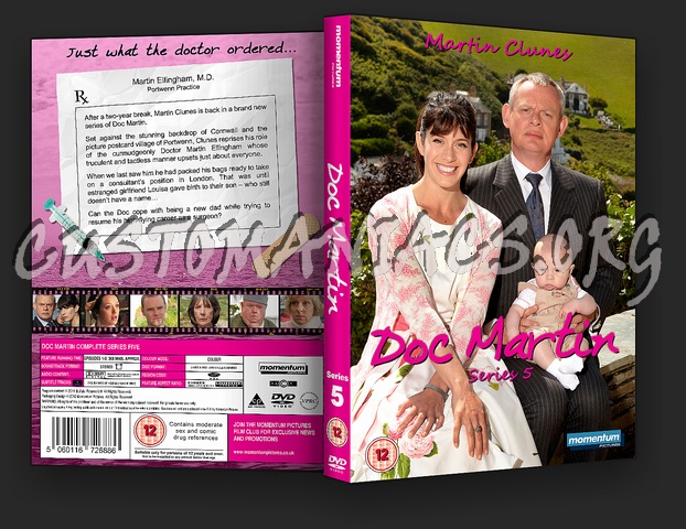 Doc Martin R2 UK Series Covers dvd cover