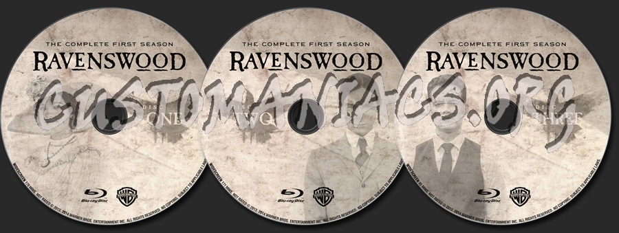 Ravenswood - The Complete First Season blu-ray label