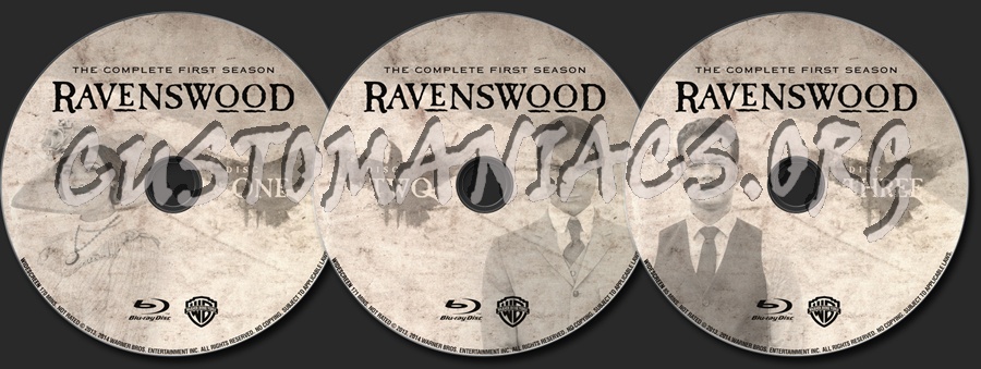Ravenswood - The Complete First Season blu-ray label