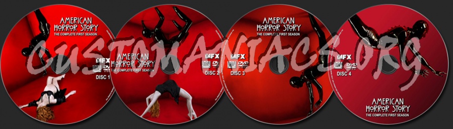 American Horror Story Season 1 dvd label