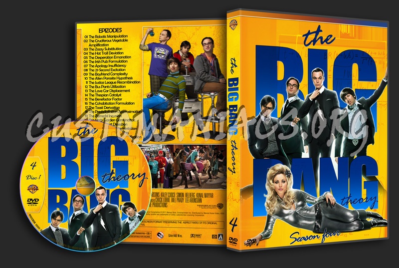 The Big Bang Theory dvd cover