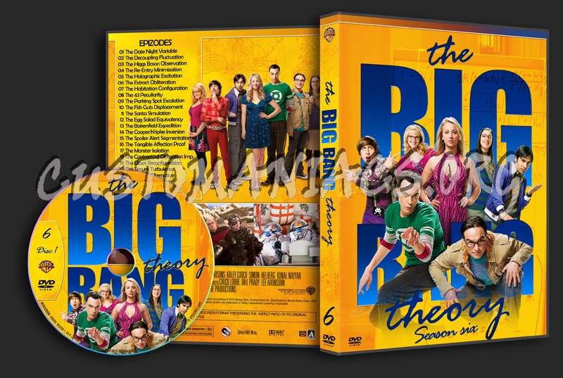 The Big Bang Theory dvd cover