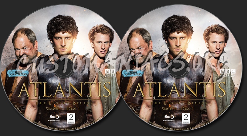 Atlantis (BBC) - Series One blu-ray label
