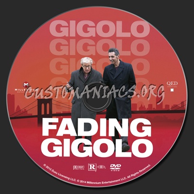 Fading Gigolo dvd label