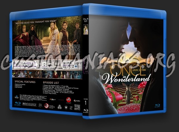 Once Upon A Time In Wonderland Season 1 blu-ray cover