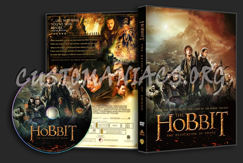 The Hobbit The Desolation of Smaug dvd cover