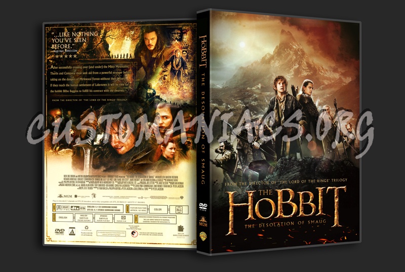 The Hobbit The Desolation of Smaug dvd cover