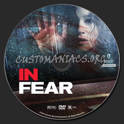 In Fear dvd label