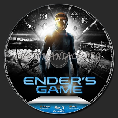 Ender's Game blu-ray label