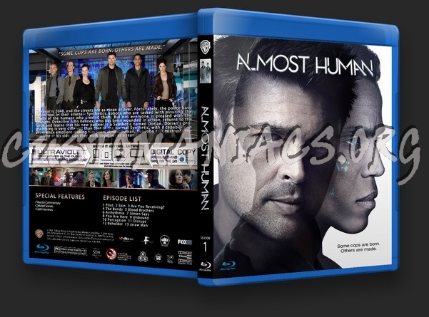 Almost Human Season 1 blu-ray cover