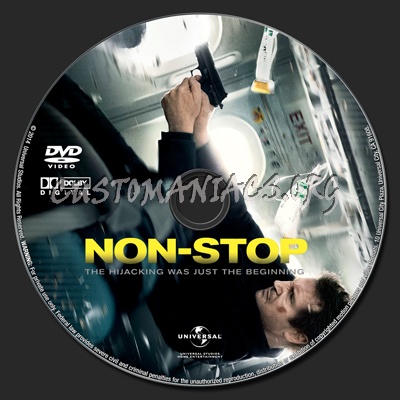 Non-Stop dvd label