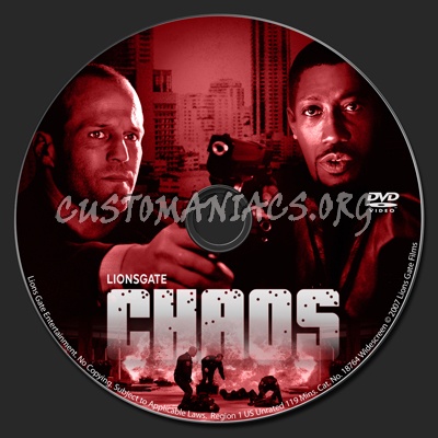 Chaos dvd label