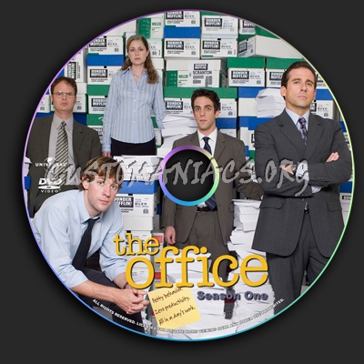 The Office Season 1 ( US ) dvd label